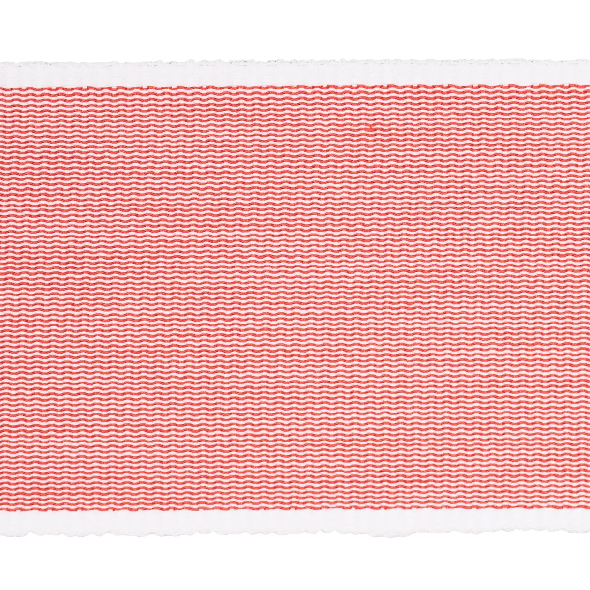 Schumacher Sandpiper Tape Wide trim in Red (79389)
