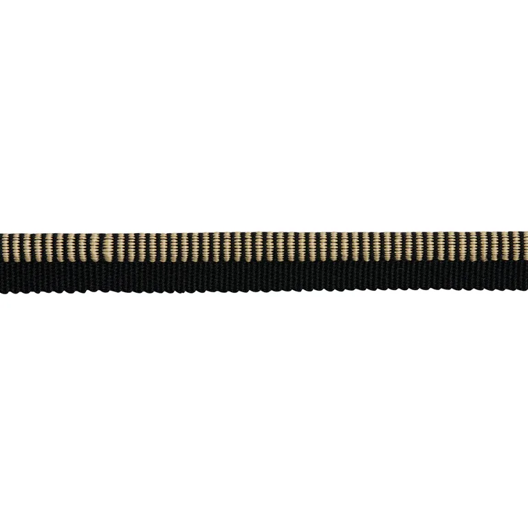 Schumacher Seville Ribbed Cord trim in Black (86520)