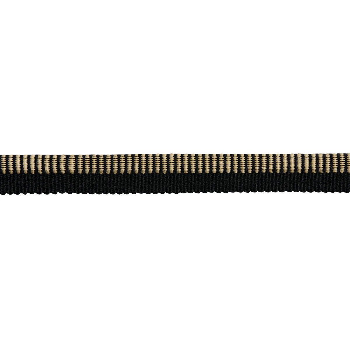 Schumacher Seville Ribbed Cord trim in Black (86520)