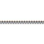 83610 | Sparren Embroidered Tape - Black Schumacher Sparren Embroidered Tape trim in Black (83610)