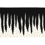 79670 | Stalactite Tape - Black & White Schumacher Stalactite Tape trim in Black & White (79670)