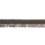 77370 | Starling Beaded Fringe - Pewter Schumacher Starling Beaded Fringe trim in Pewter (77370)