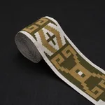 87041 | Storm Pattern Tape - Green Schumacher Storm Pattern Tape trim in Green (87041)