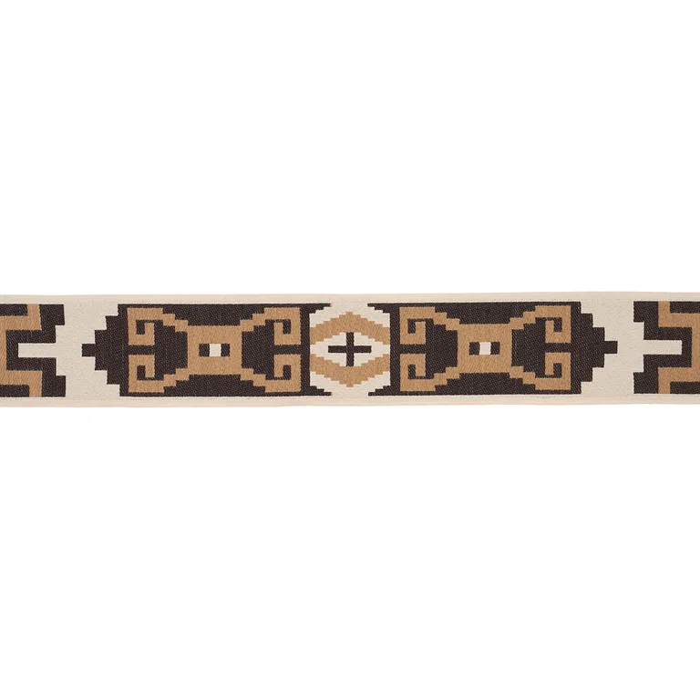 Schumacher Storm Pattern Tape trim in Neutral (87040)