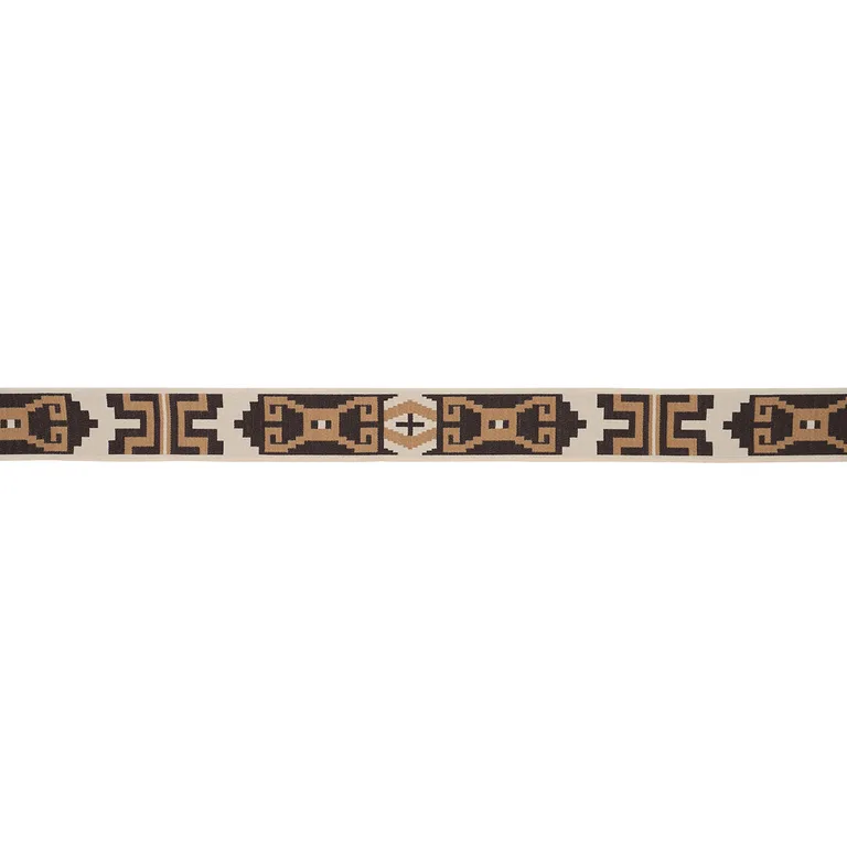 Schumacher Storm Pattern Tape trim in Neutral (87040)