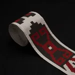 87042 | Storm Pattern Tape - Red Schumacher Storm Pattern Tape trim in Red (87042)
