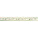 85461 | Strawberry Trail Hand Block Trim - Green Schumacher Strawberry Trail Hand Block Trim in Green (85461)