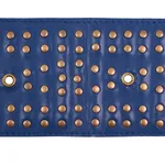 76093 | Studded Leather Trim - Navy Schumacher Studded Leather Trim in Navy (76093)