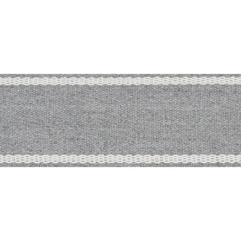 Schumacher Sullivan Tape Indoor/Outdoor trim in Grey (72402)