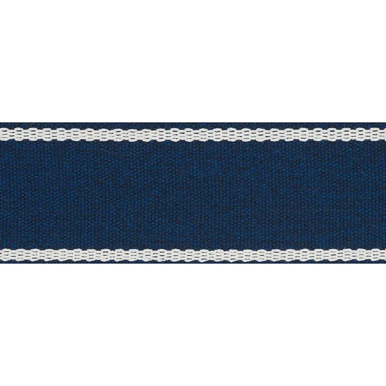 Schumacher Sullivan Tape Indoor/Outdoor trim in Navy (72404)