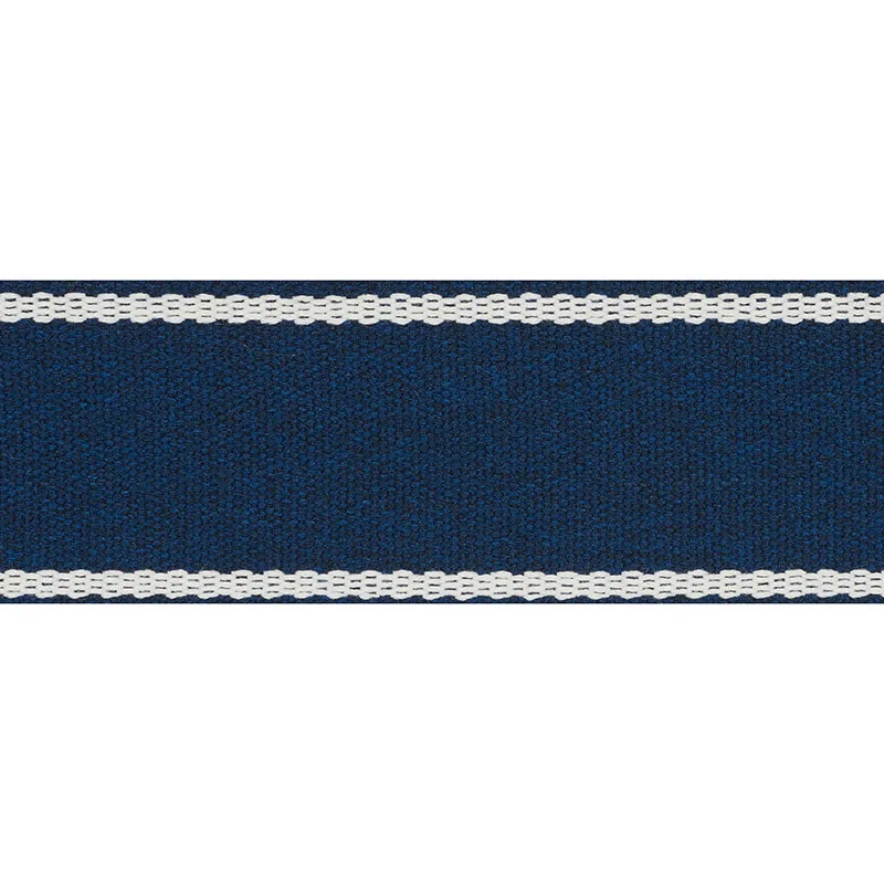 Schumacher Sullivan Tape Indoor/Outdoor trim in Navy (72404)
