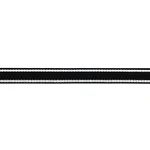 83674 | Sullivan Tape Narrow Indoor/Outdoor - Black Schumacher Sullivan Tape Narrow Indoor/Outdoor trim in Black (83674)