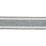 83671 | Sullivan Tape Narrow Indoor/Outdoor - Grey Schumacher Sullivan Tape Narrow Indoor/Outdoor trim in Grey (83671)
