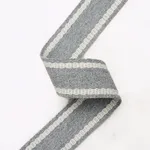 83671 | Sullivan Tape Narrow Indoor/Outdoor - Grey Schumacher Sullivan Tape Narrow Indoor/Outdoor trim in Grey (83671)