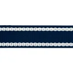 83673 | Sullivan Tape Narrow Indoor/Outdoor - Navy Schumacher Sullivan Tape Narrow Indoor/Outdoor trim in Navy (83673)