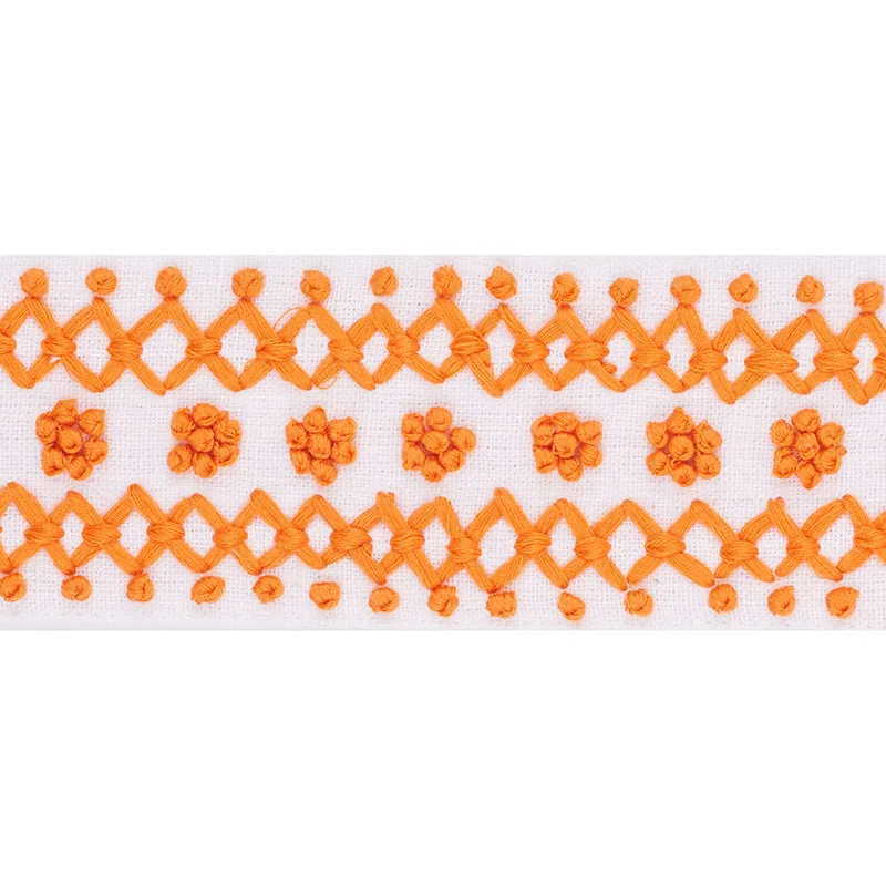 Schumacher Sunnyvale Tape trim in Orange (70632)