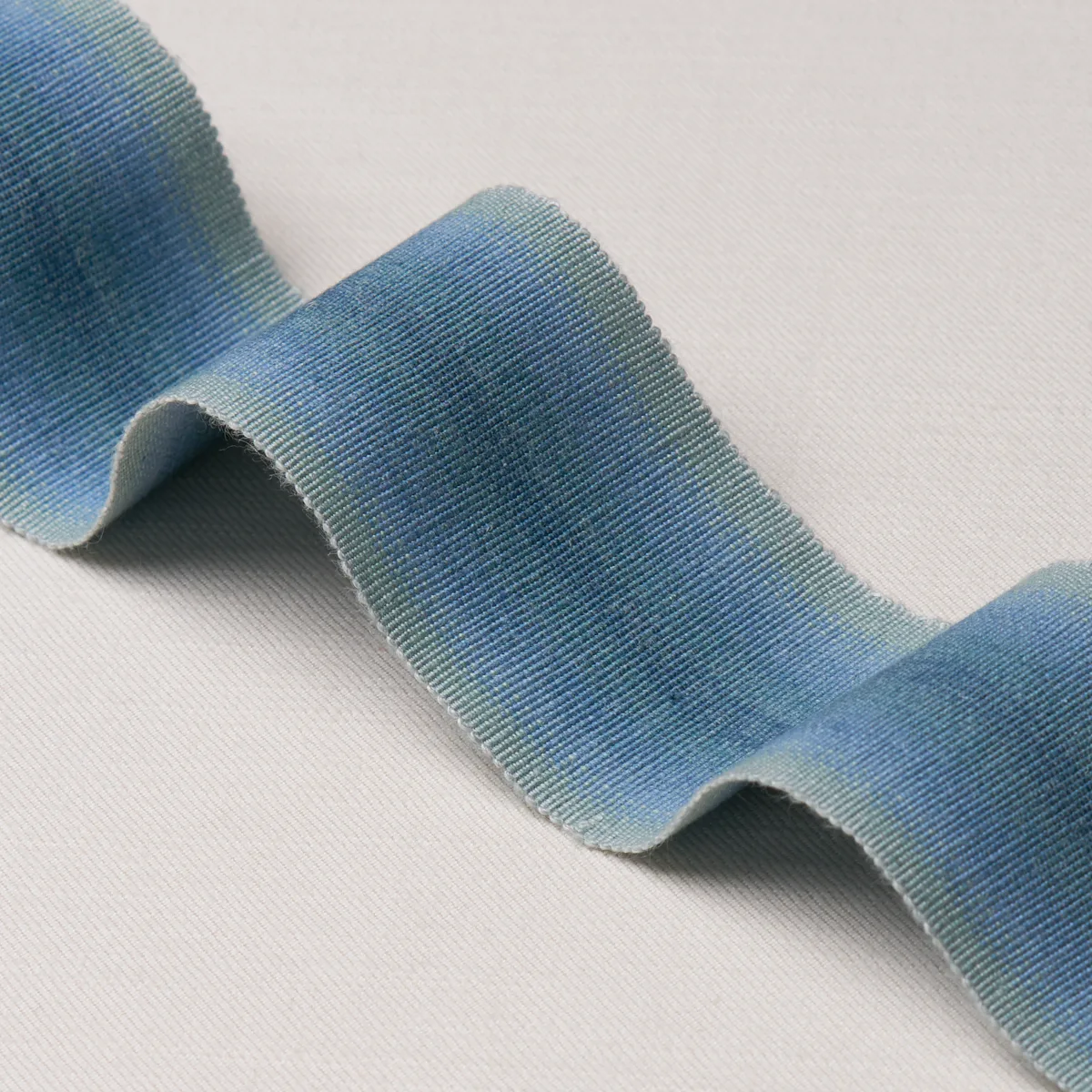 86350 | Sunset Tape Narrow - Aqua Schumacher Sunset Tape Narrow trim in Aqua (86350)