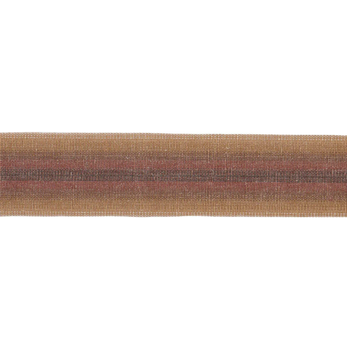 Schumacher Sunset Tape Narrow trim in Brown (86354)