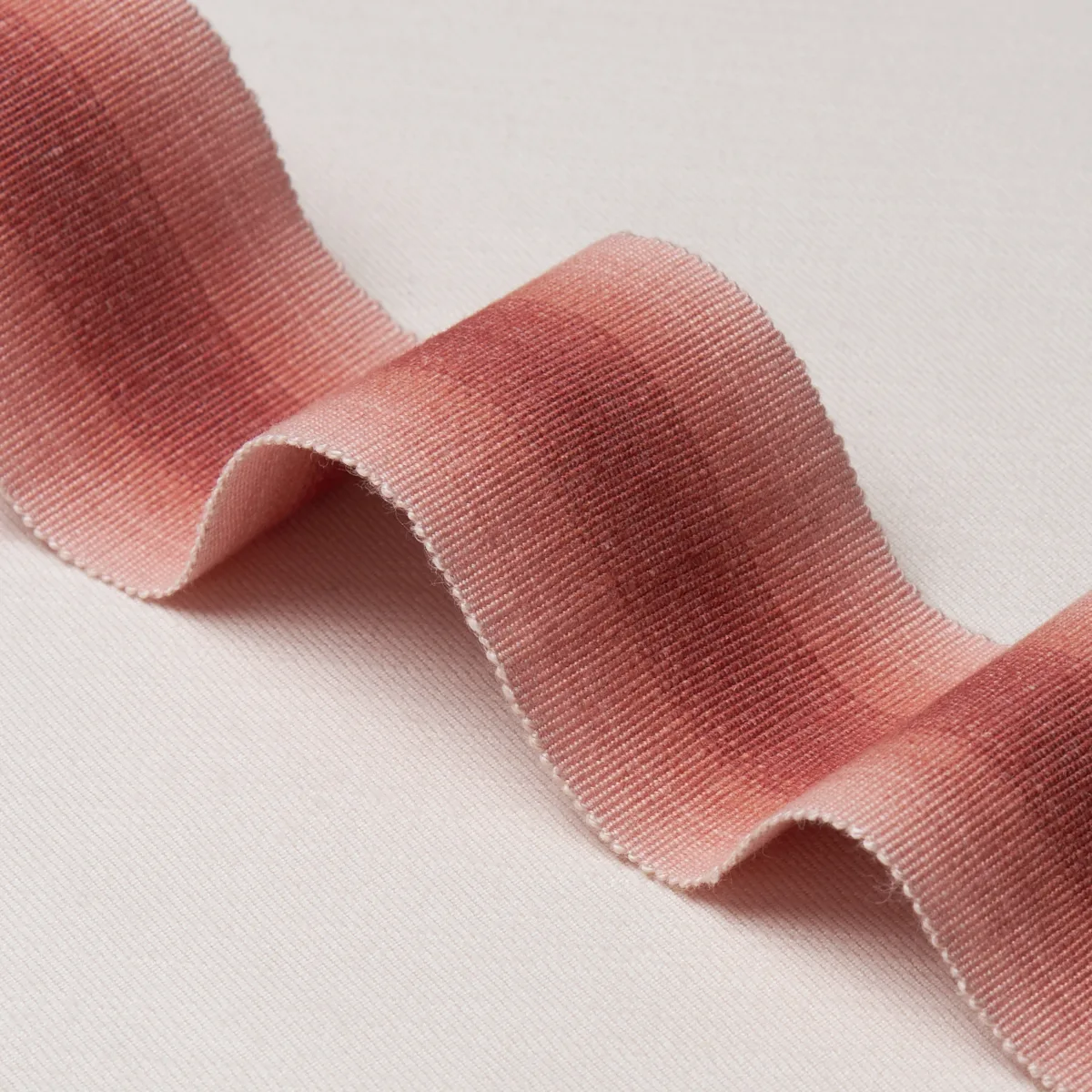 Schumacher Sunset Tape Narrow trim in Nantucket Red (86353)