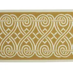 79132 | Suzette Tape - Gold Schumacher Suzette Tape trim in Gold (79132)