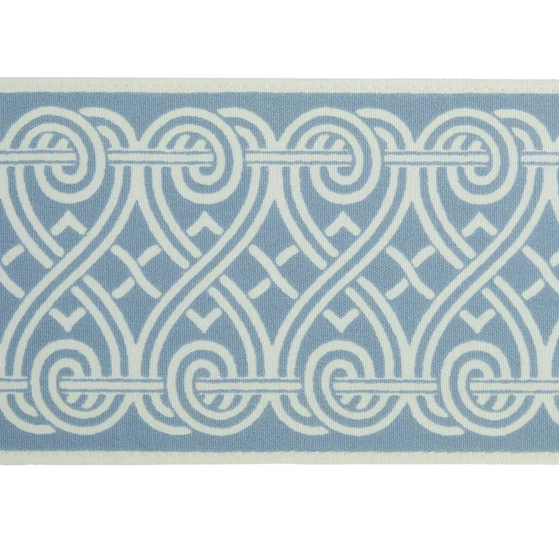 Schumacher Suzette Tape trim in Sky (79131)