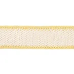 82671 | Sylvia Crochet Tape - Buttercup Schumacher Sylvia Crochet Tape trim in Buttercup (82671)