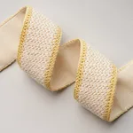 82671 | Sylvia Crochet Tape - Buttercup Schumacher Sylvia Crochet Tape trim in Buttercup (82671)