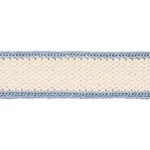 Schumacher Sylvia Crochet Tape trim in Cornflower (82672)