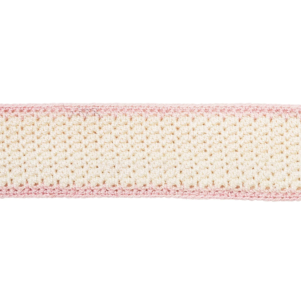 Schumacher Sylvia Crochet Tape trim in Petal (82673)