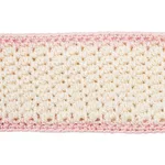 82673 | Sylvia Crochet Tape - Petal Schumacher Sylvia Crochet Tape trim in Petal (82673)