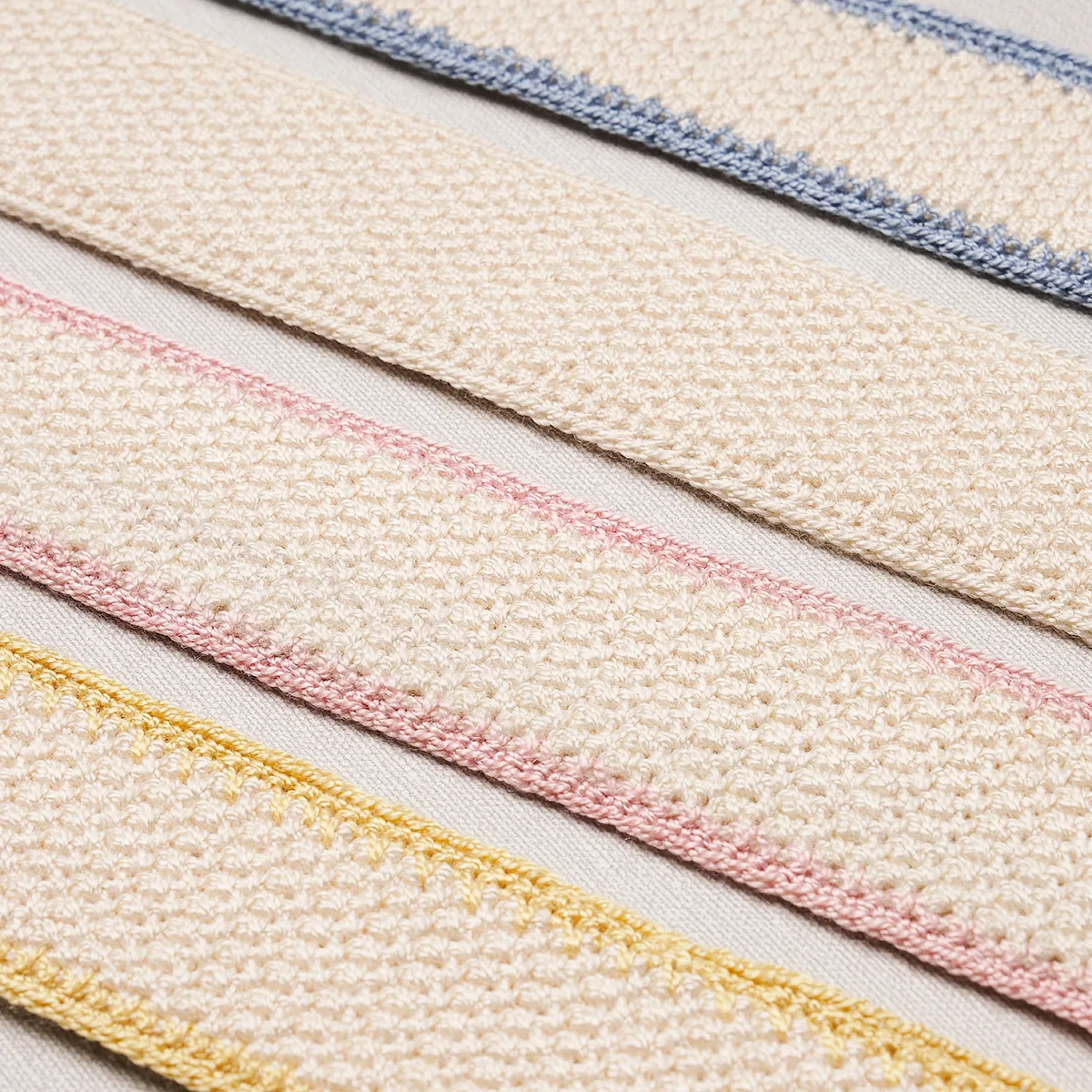 82673 | Sylvia Crochet Tape - Petal Schumacher Sylvia Crochet Tape trim in Petal (82673)