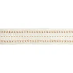69312 | Tahiti Tape - Ivory Schumacher Tahiti Tape trim in Ivory (69312)