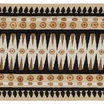 69310 | Tahiti Tape - Lava Black Schumacher Tahiti Tape trim in Lava Black (69310)