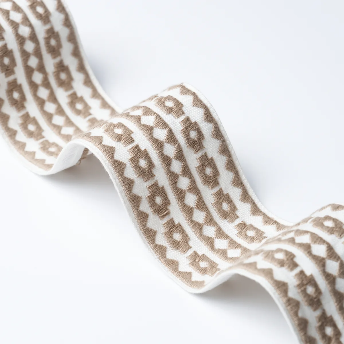 79922 | Talitha Tape - Birch Schumacher Talitha Tape trim in Birch (79922)