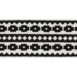70642 | Talitha Tape - Black Schumacher Talitha Tape trim in Black (70642)