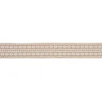 79920 | Talitha Tape - Ivory on Natural Schumacher Talitha Tape trim in Ivory on Natural (79920)