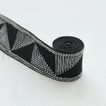 Schumacher Teague Tape Indoor/Outdoor trim in Black (78532)