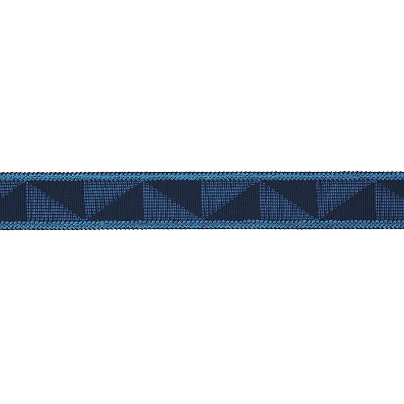 Schumacher Teague Tape Indoor/Outdoor trim in Blue (78530)
