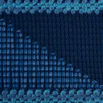 78530 | Teague Tape Indoor/Outdoor - Blue Schumacher Teague Tape Indoor/Outdoor trim in Blue (78530)