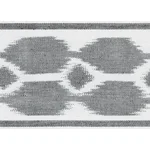 Schumacher Telia Tape trim in Charcoal (73694)