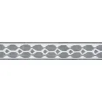 Schumacher Telia Tape trim in Charcoal (73694)