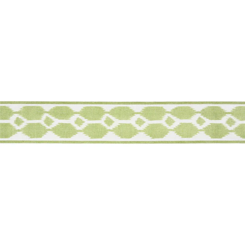 Schumacher Telia Tape trim in Leaf (73691)