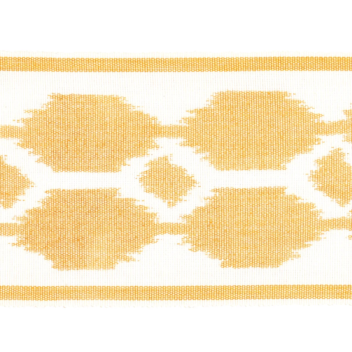 Schumacher Telia Tape trim in Ochre (73696)