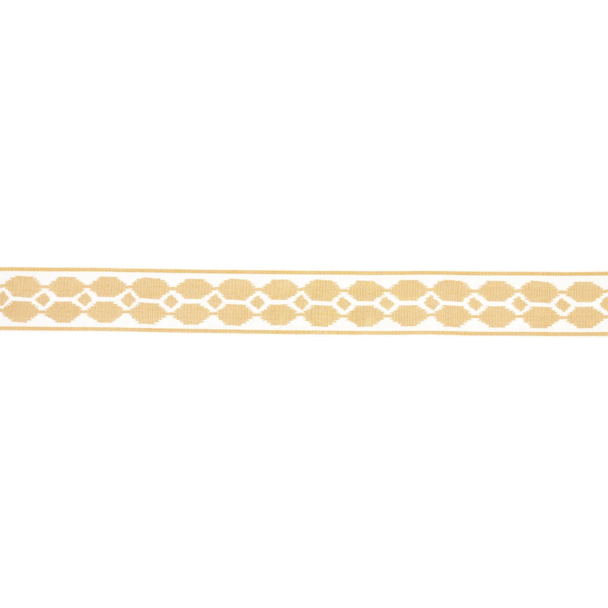 Schumacher Telia Tape trim in Ochre (73696)
