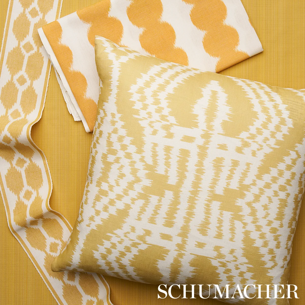 73696 | Telia Tape - Ochre Schumacher Telia Tape trim in Ochre (73696)