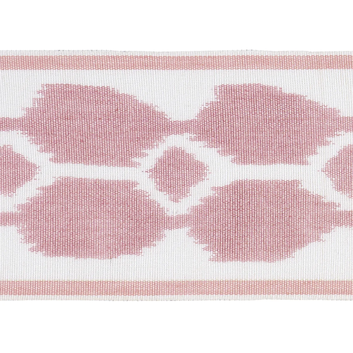 Schumacher Telia Tape trim in Rose (73697)