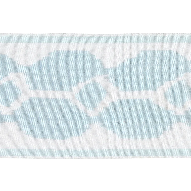 Schumacher Telia Tape trim in Sky (86181)
