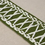 69306 | Tikki Tape - Green Schumacher Tikki Tape trim in Green (69306)