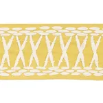 69308 | Tikki Tape - Yellow Schumacher Tikki Tape trim in Yellow (69308)