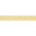 69308 | Tikki Tape - Yellow Schumacher Tikki Tape trim in Yellow (69308)